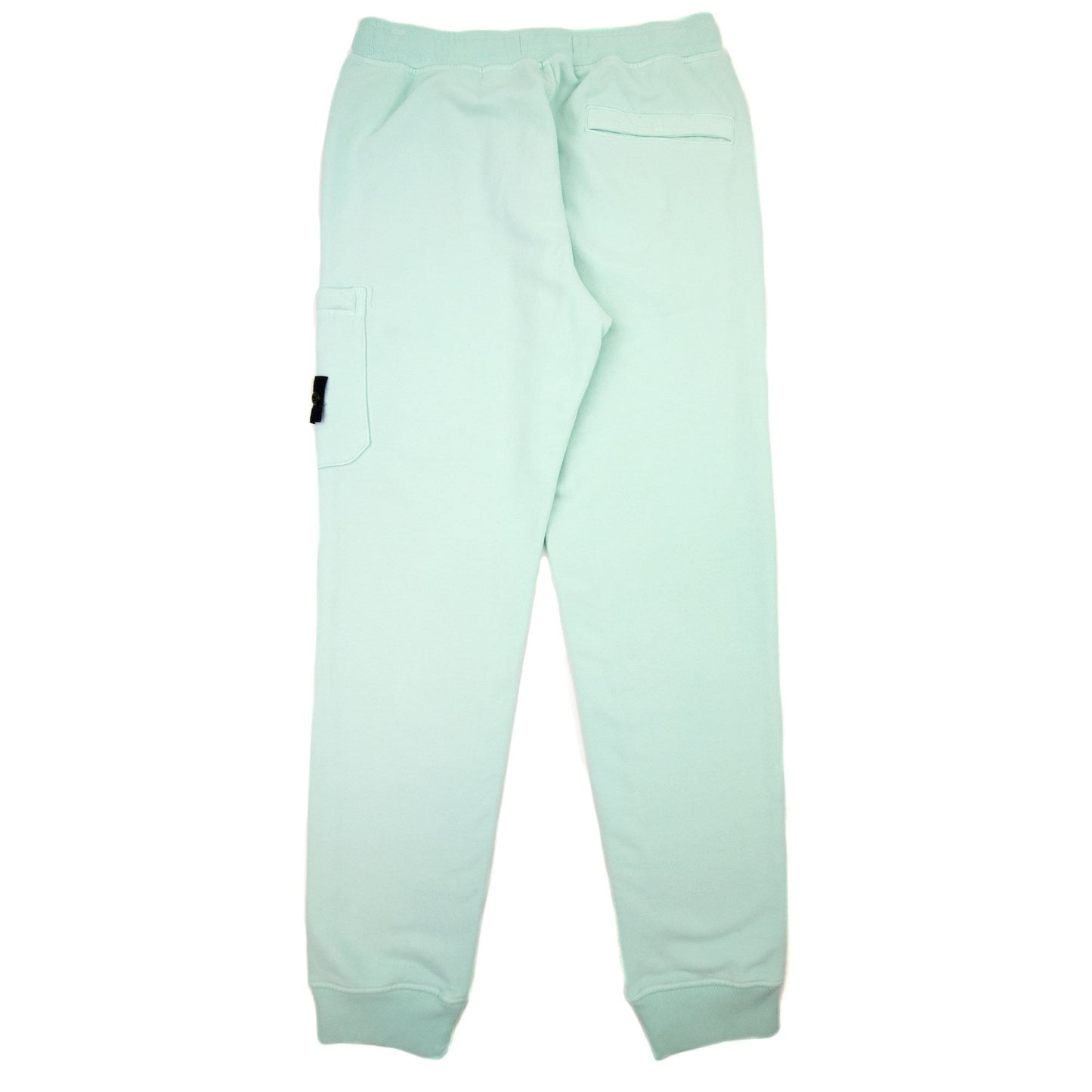 Stone Island 64520 Brushed Cotton Fleece Slim Fit Mint Green V0044