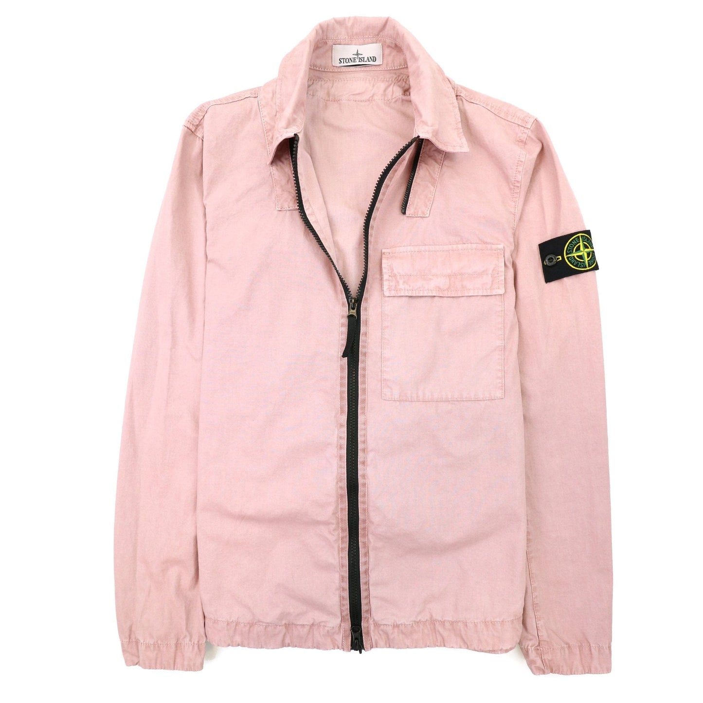 Stone Island 114wn T.co+old Overshirt Detachable Hood Pink