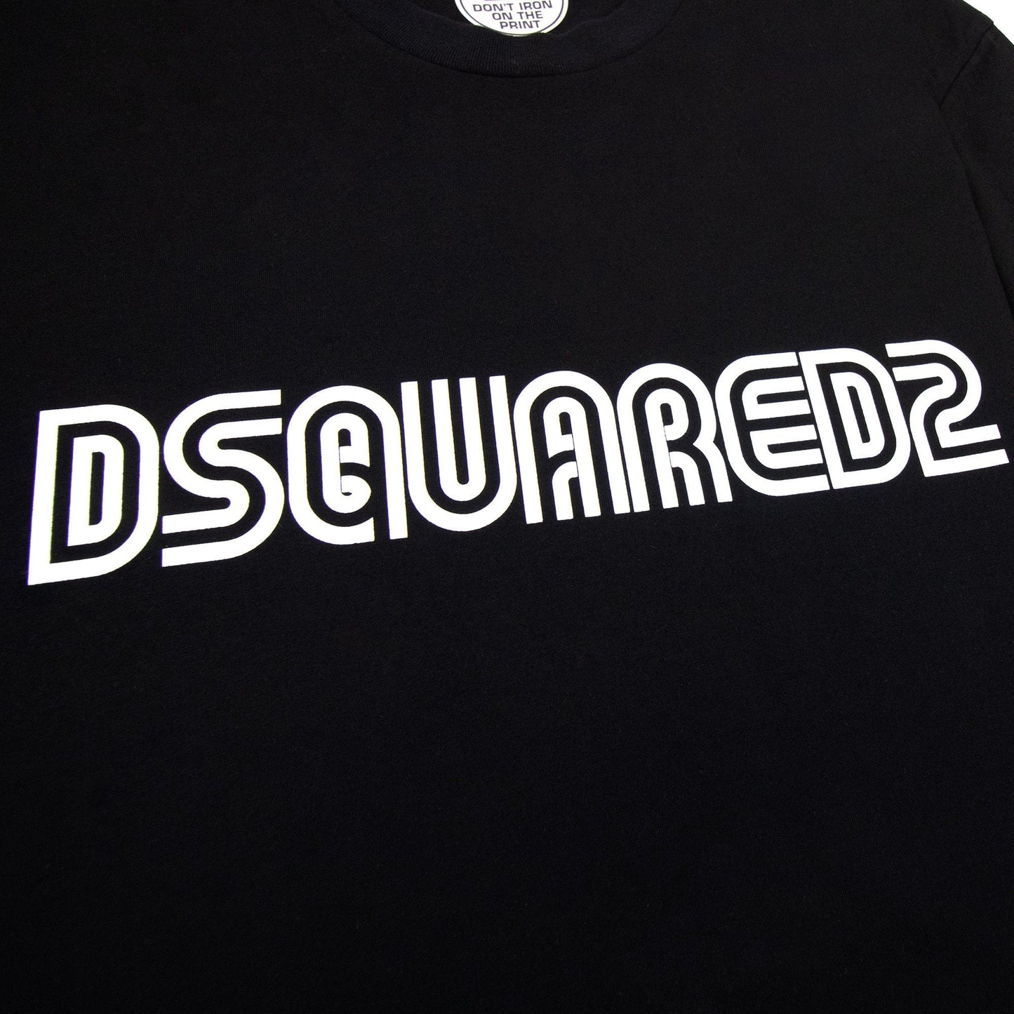 Dsquared2 D2 Outline Cool Tee Black
