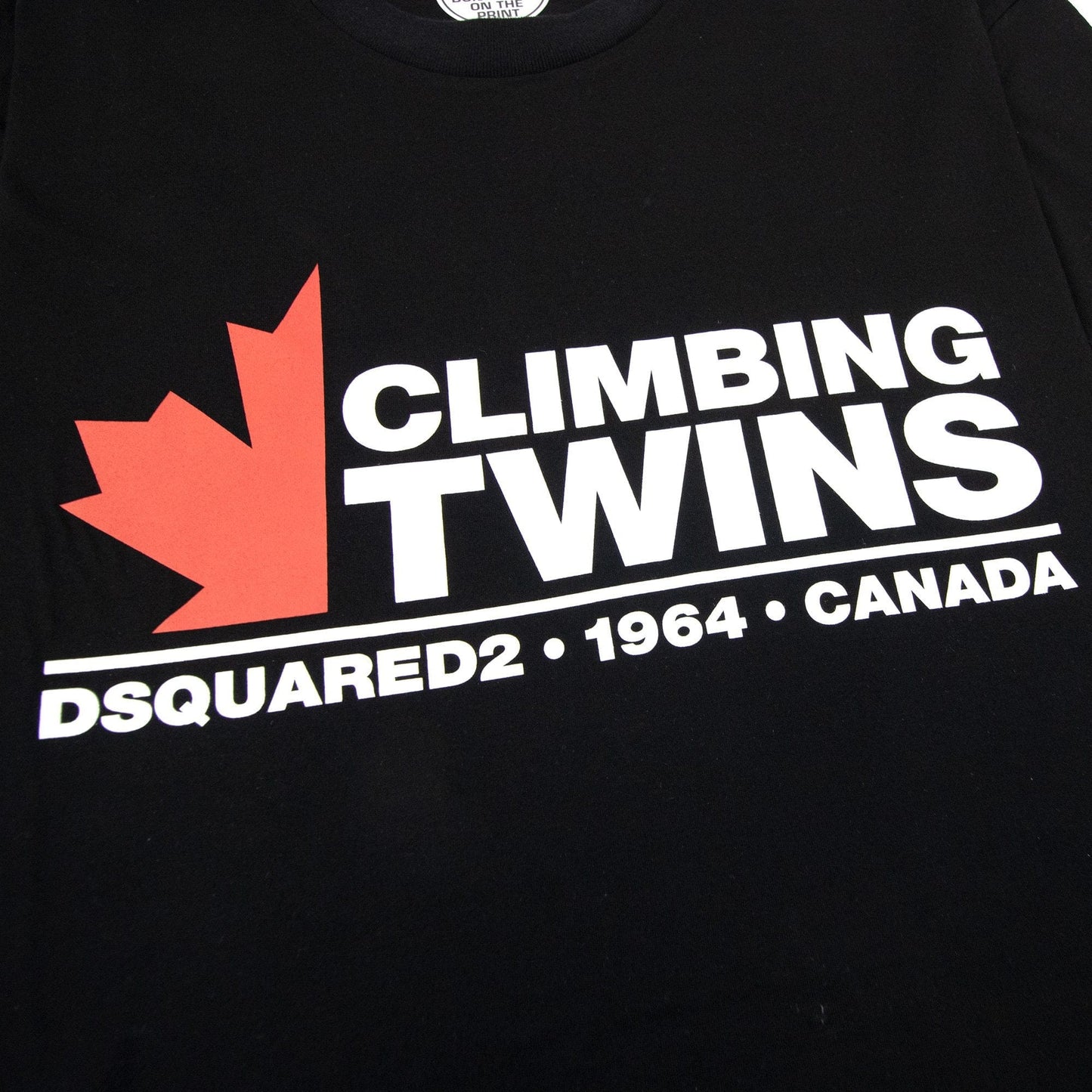 Dsquared2 Climbing Twins T-shirt Black