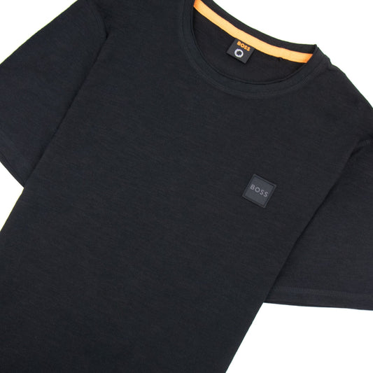 Hugo Boss Tegood Logo T Shirt Black 001