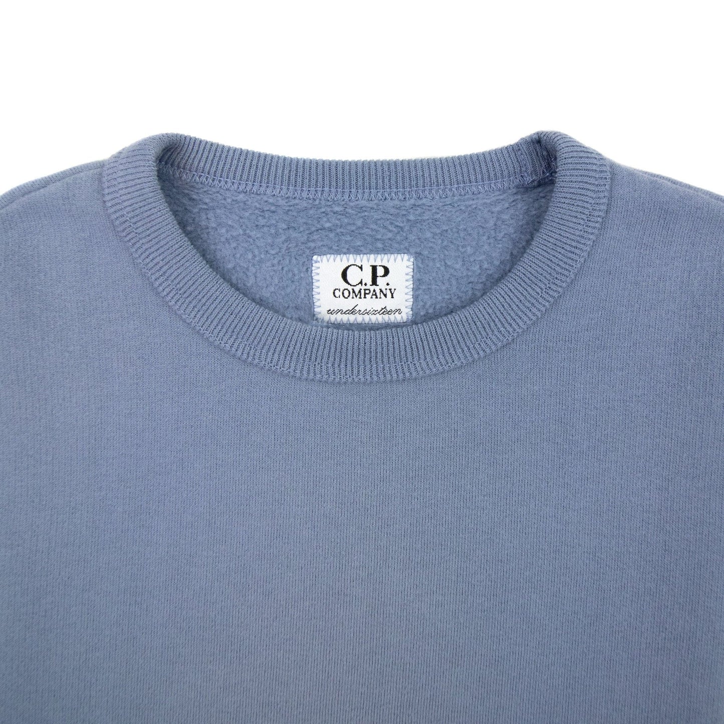 Cp Company Undersixteen Lens Fleece Sweatshirt Blue