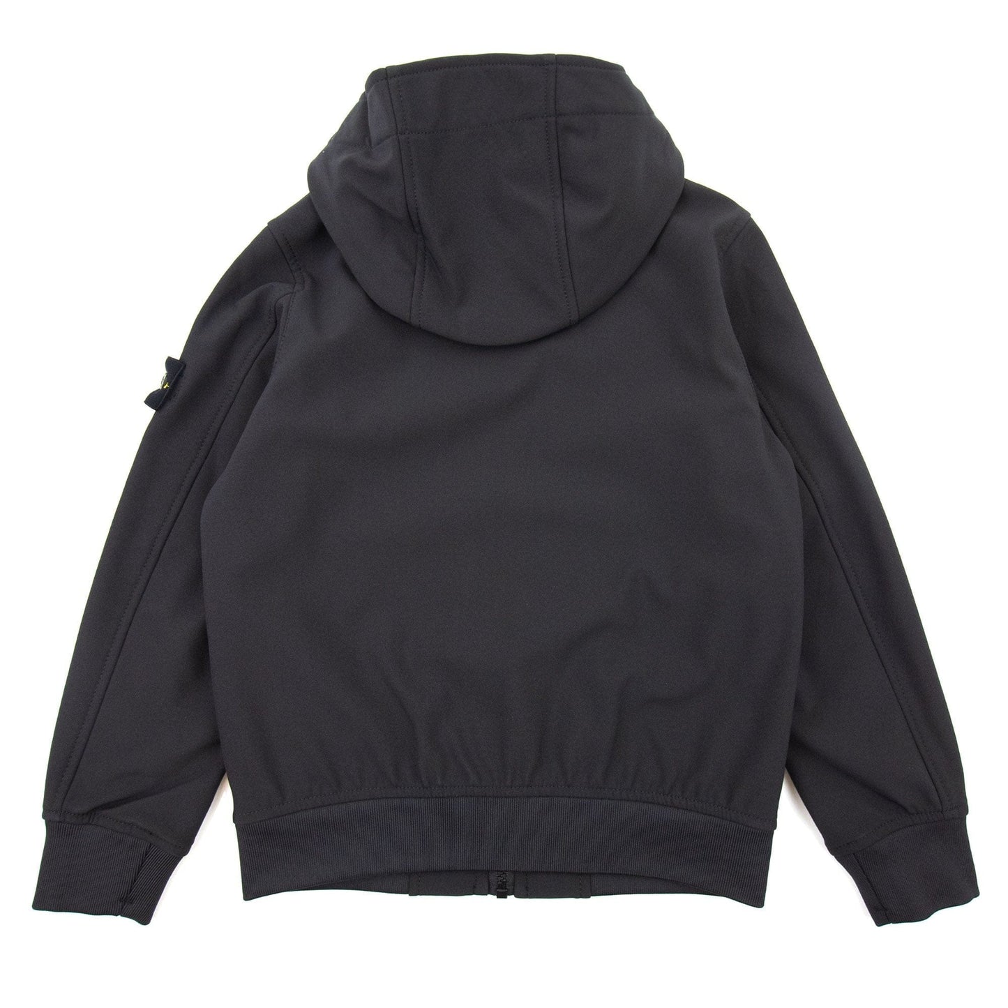 Stone Island Junior Q0130 E.dye Technology Soft Shell R Jacket Black V0029