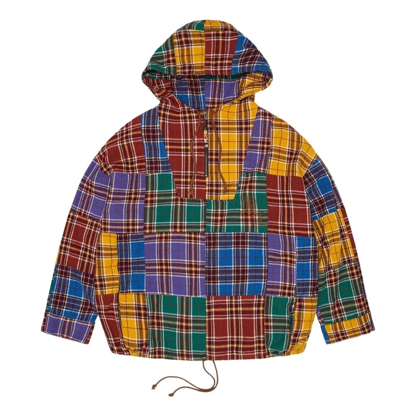 Denim Tears MVP Plaid Patchwork Pullover 'Multicolor' FW25TCN10961987