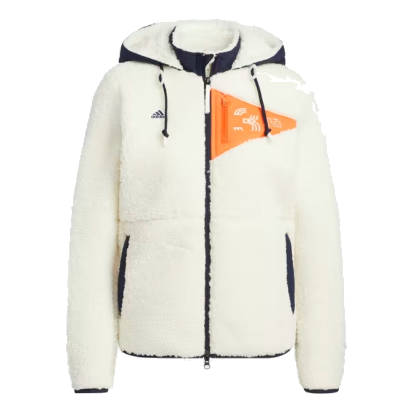 (WMNS) adidas Play Green Full-Zip BOA Long Sleeve Hoodie Jacket Asia Sizing 'White Navy' HG5774