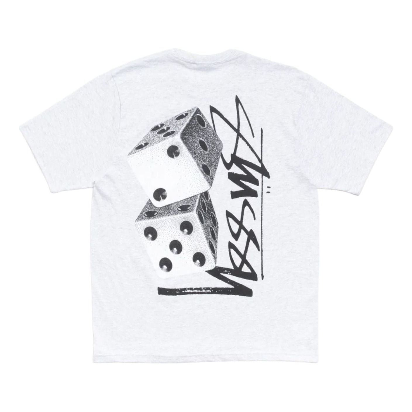 Stussy Tall Dice T-Shirt 'Ash Heather' 1905187-ASH