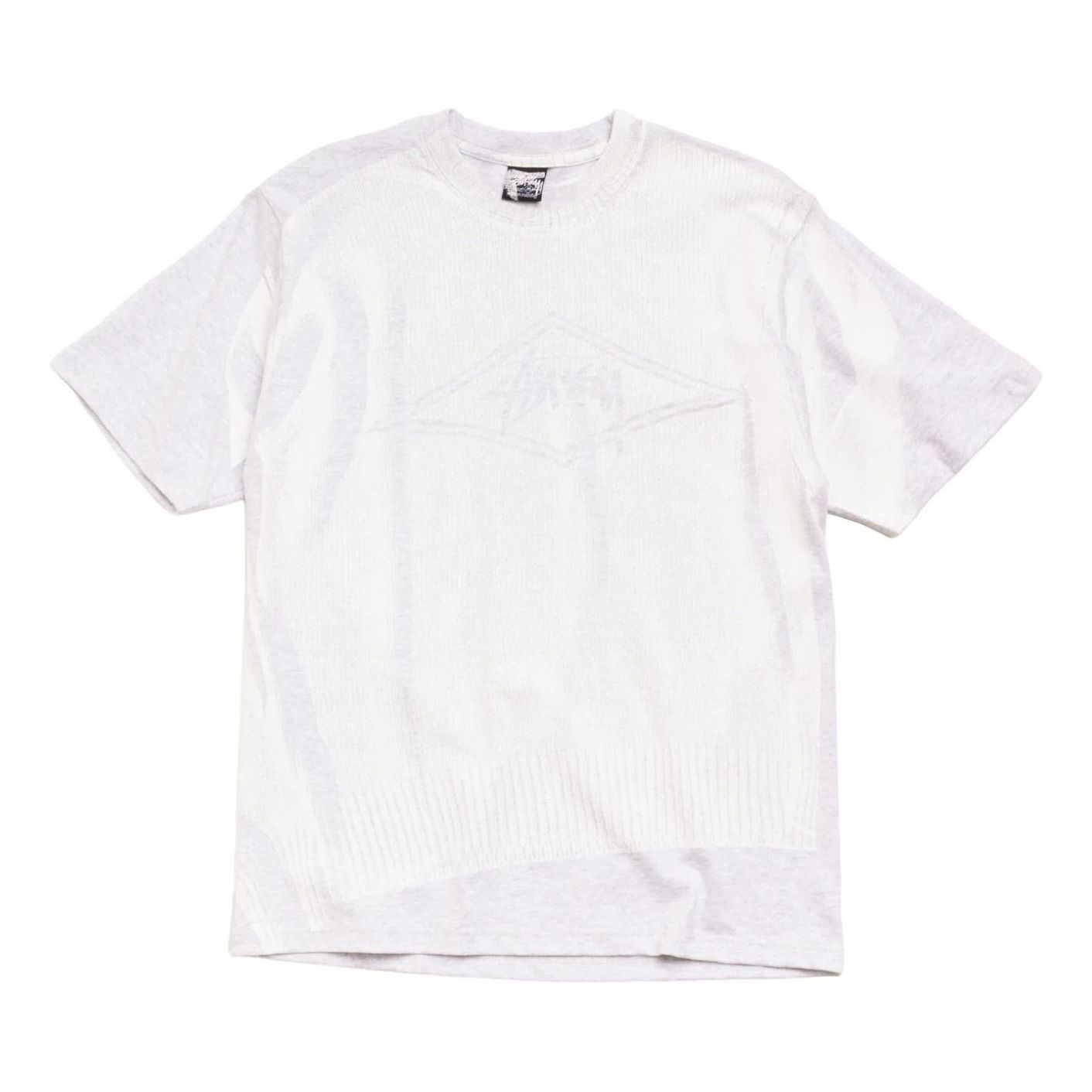 Stussy Sweater T-Shirt 'Ash Heather' 1905193-ASHH