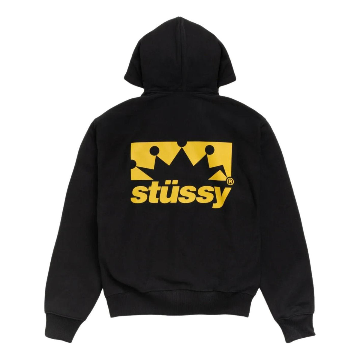 Stussy Box Crown Zip Hoodie 'Black' 1975186-BLAC