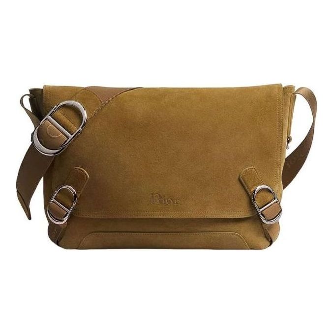 DIOR 26 Medium Dior Jett Messenger Bag with Flap 'Brown' 1DBME214BCN-H02M