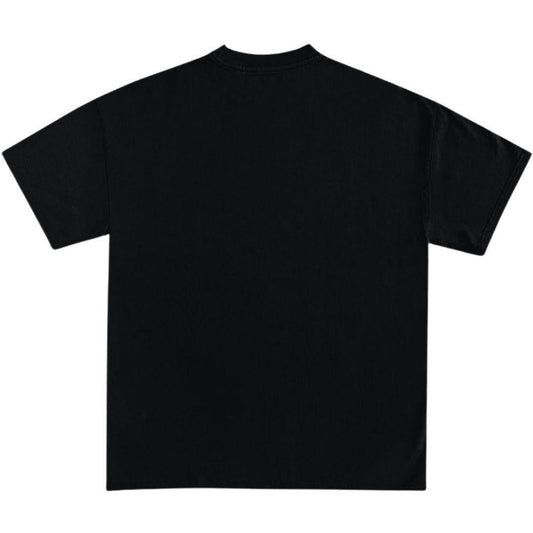 BAPE ABC CAMO COLLEGE T-SHIRT BLACK/BLUE SS25