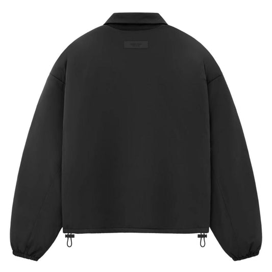 ESSENTIALS FOG NYLON SHELL BOMBER BLACK (W)