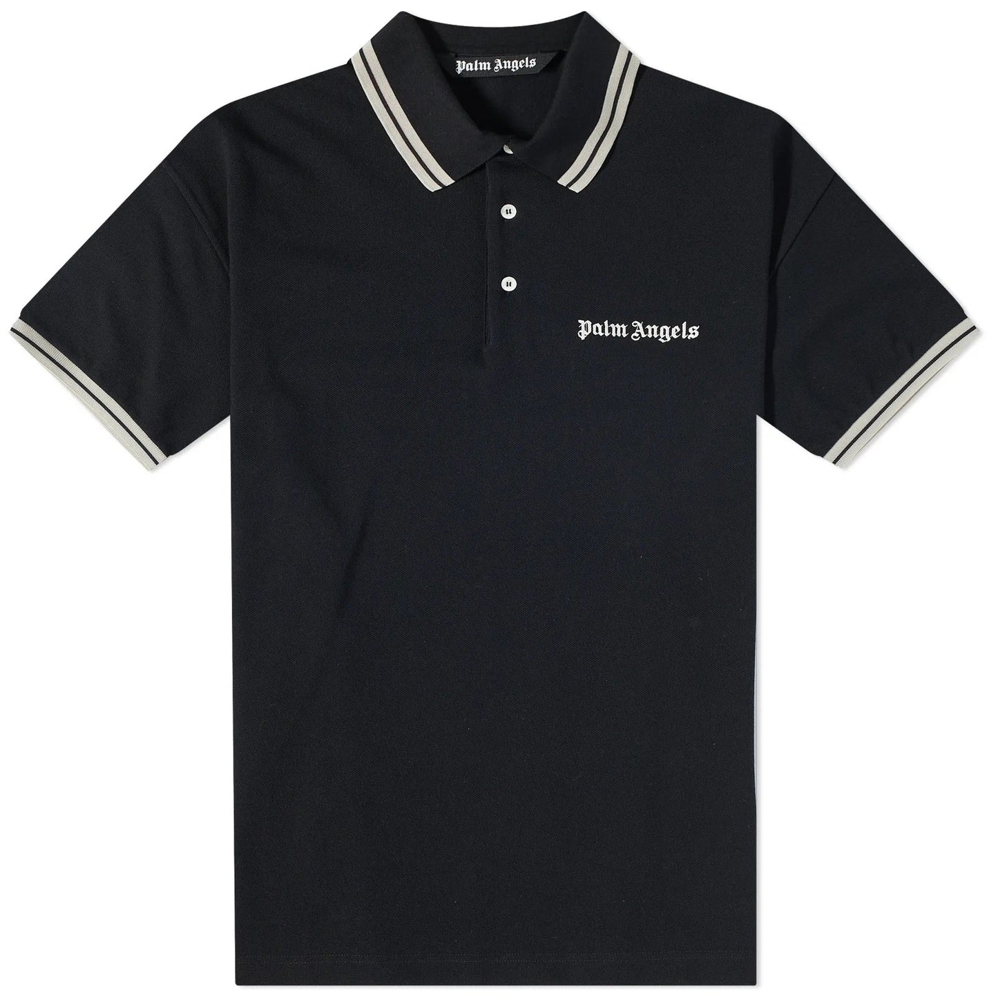 PALM ANGELS CLASSIC POLO BLACK
