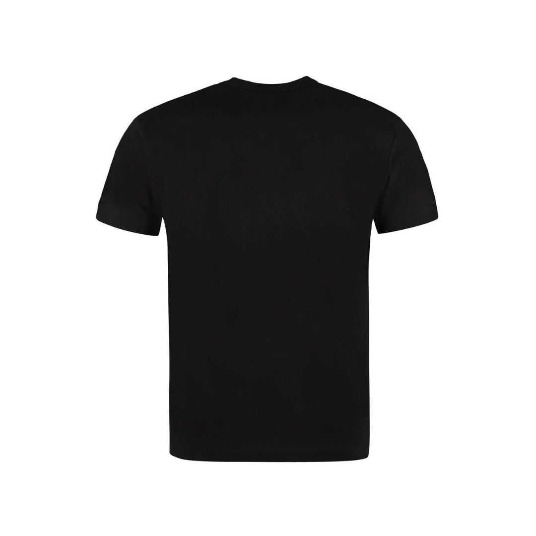 COMME DES GARÇONS PLAY GOLD EMBLEM T-SHIRT BLACK (W)