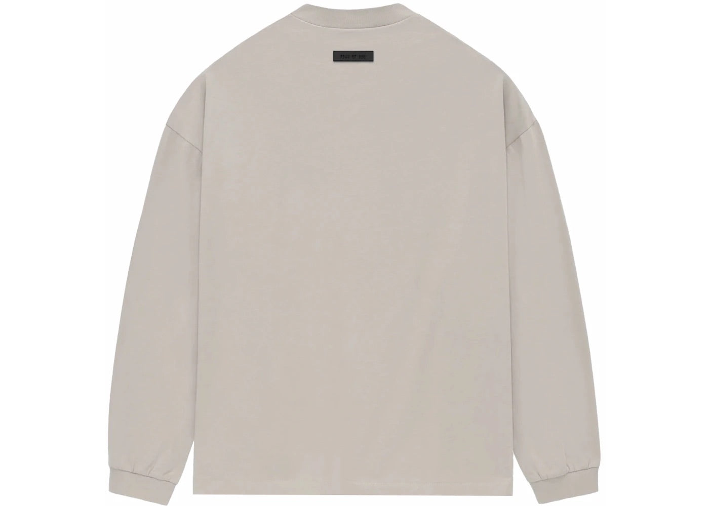 ESSENTIALS FOG LONG SLEEVE SILVER CLOUD
