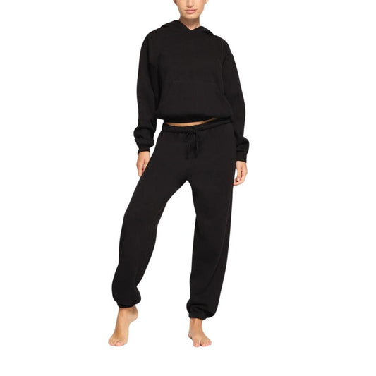 SKIMS CLASSIC HOODIE ONYX