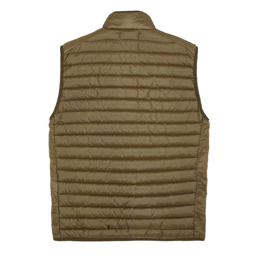 STONE ISLAND NYLON DOWN VEST OLIVE