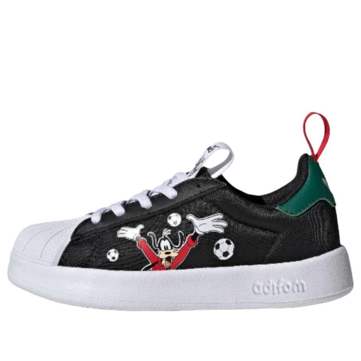(PS) adidas x Disney x Goofy Soccer Adifoam Superstar 'Black White' IH1750