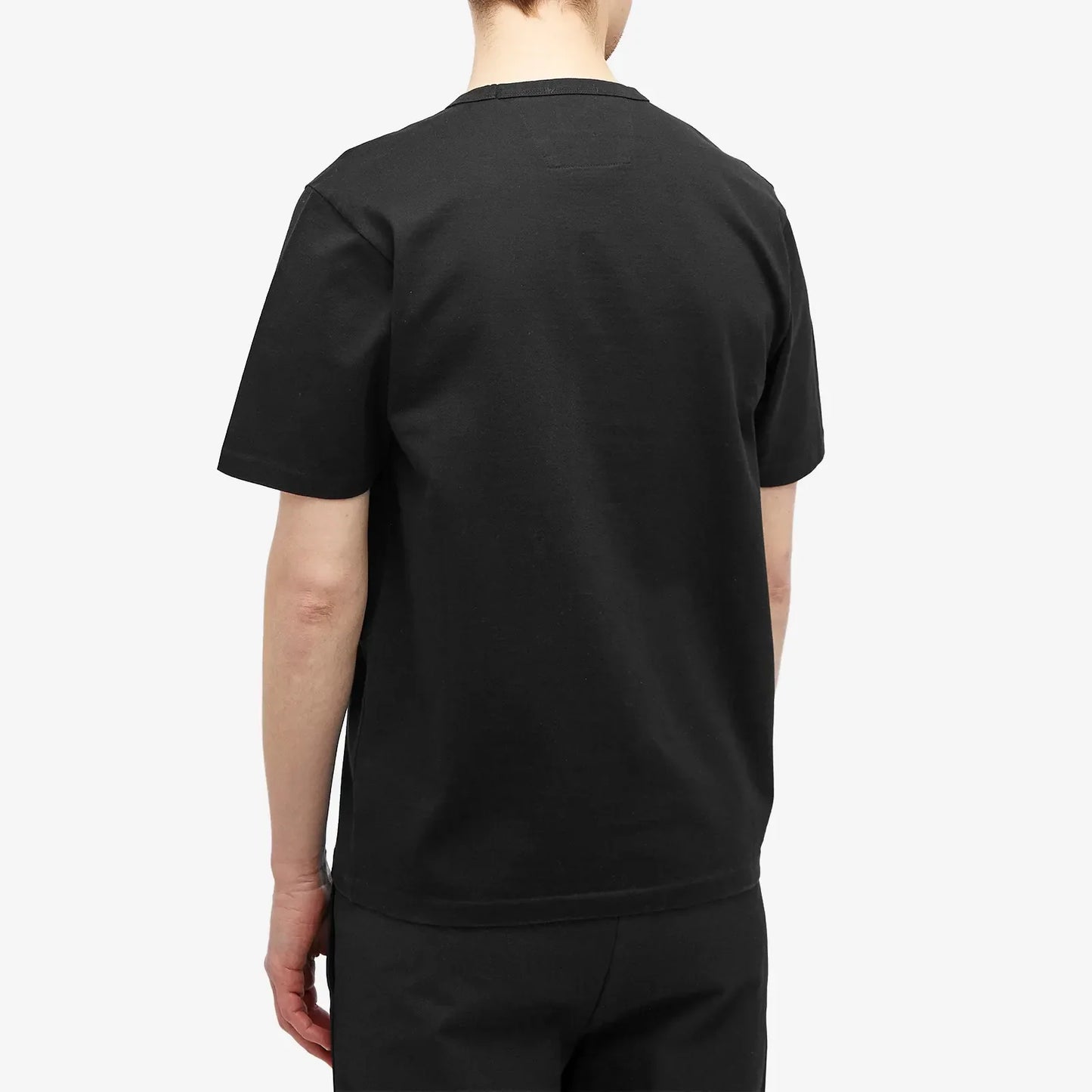 CP Company Black Applique Logo T-Shirt