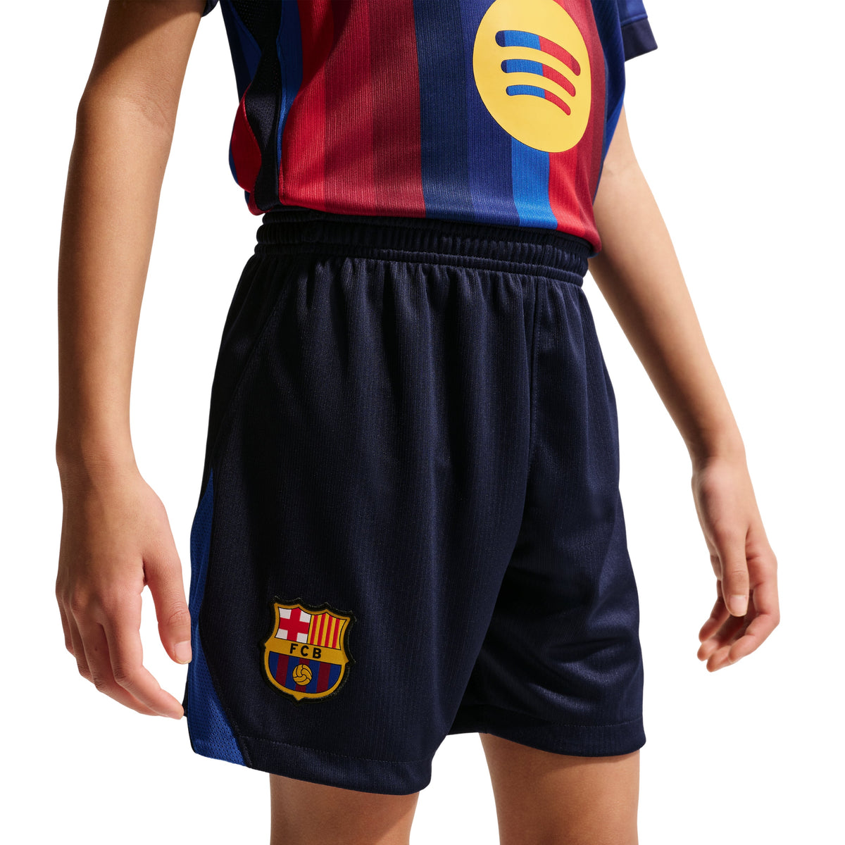 (GS) Nike x F.C. Barcelona 2026/27 Stadium Home Dri-FIT Replica Shorts 'Deep Garnet Blue Void Mineral Yellow' II1719-498