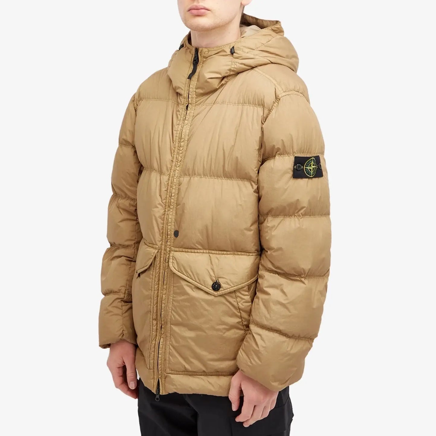 Stone Island Crinkle Reps R-Ny Down Jacket
