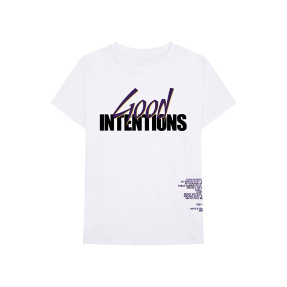 VLONE X NAV GOOD INTENTIONS DOVE TEE WHITE
