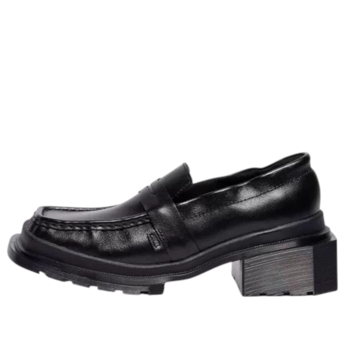 (WMNS) Dr. Martens Maybole Square Toe Loafer 'Black' 42063001