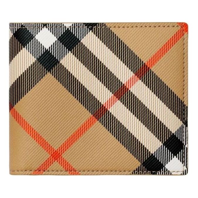 Burberry 26 Check Bifold Wallet 'Sand' 8091926