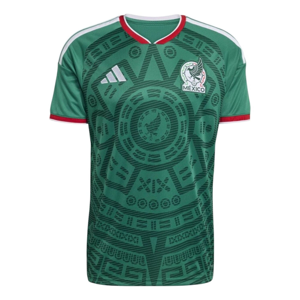 adidas Mexico 26 Home Jersey Asia Sizing 'Bold Green' JL8580