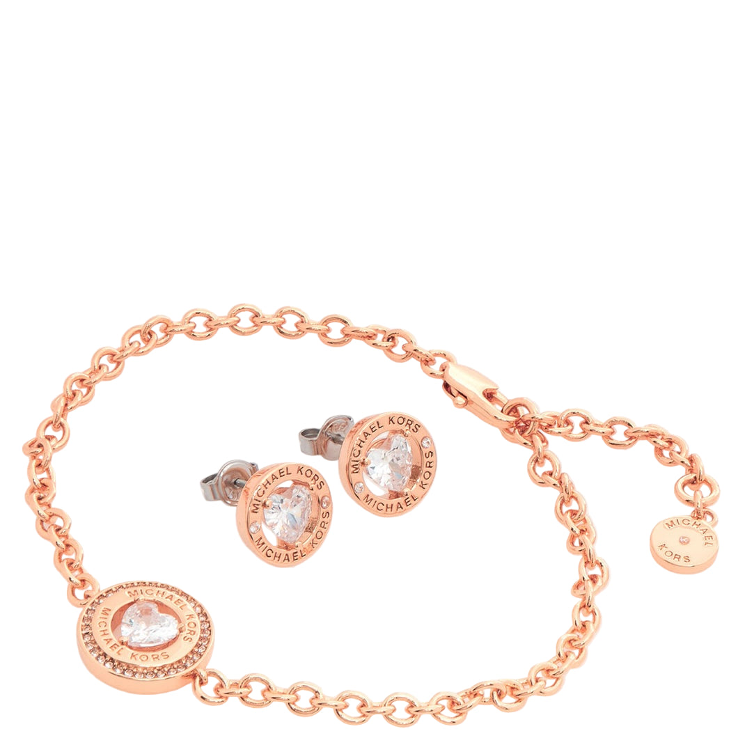 Michael Kors Rose Two Piece Jewellery Set
