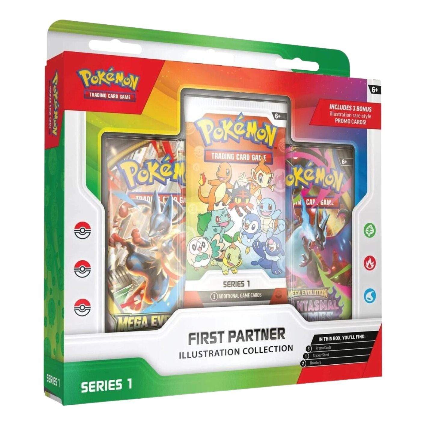 Pokemon Card Eng. 2026 First Partner Illustration Collection Series 1 10-10358-108