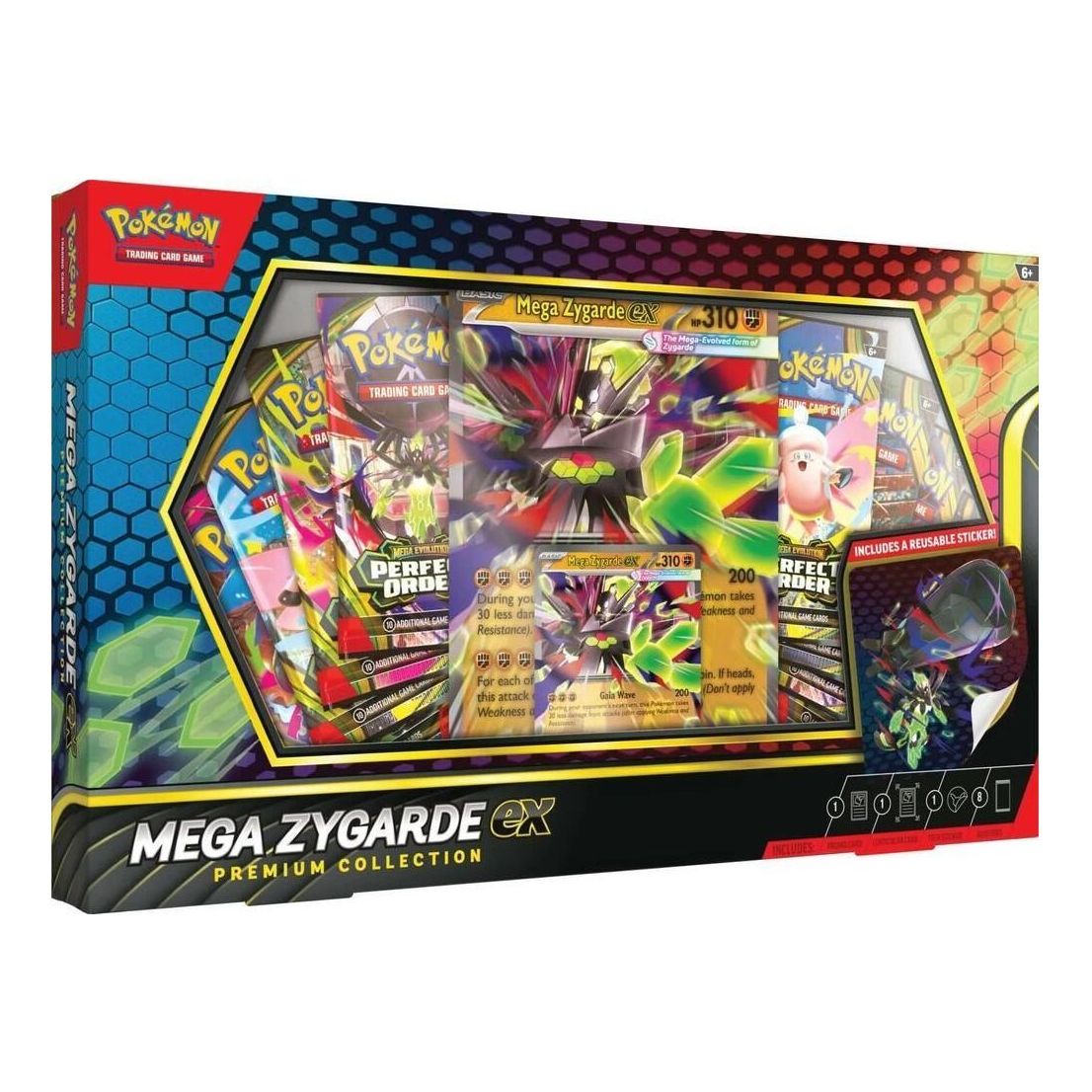 Pokemon Card Eng. Mega Zygarde ex Premium Collection 196214153349