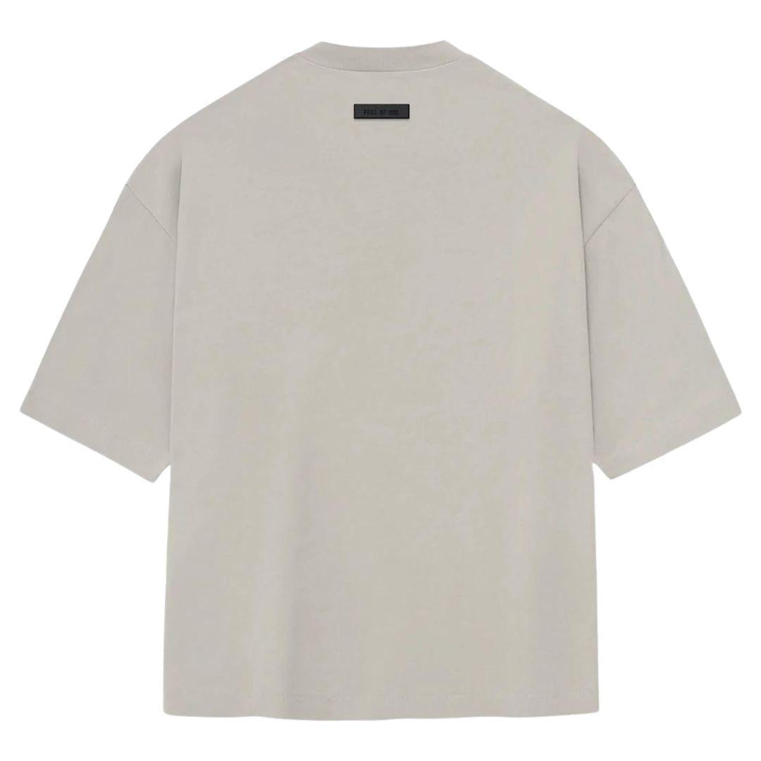 ESSENTIALS FOG T-SHIRT SILVER CLOUD