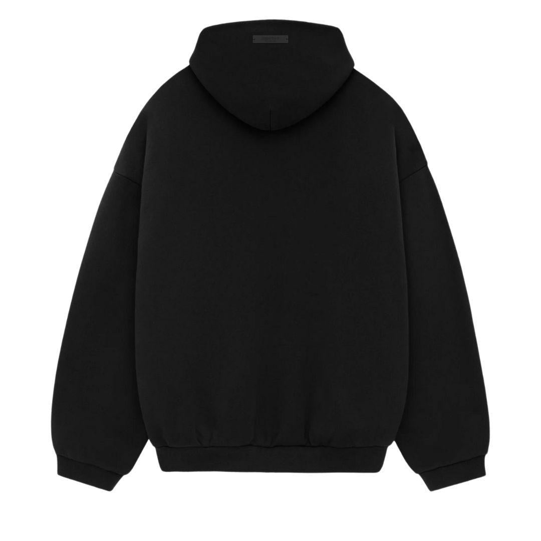ESSENTIALS FOG STATE LOGO HOODIE BLACK