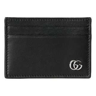 Gucci 26 GG Marmont Card Case with Money Clip 'Black' 835051-AAE07-1000