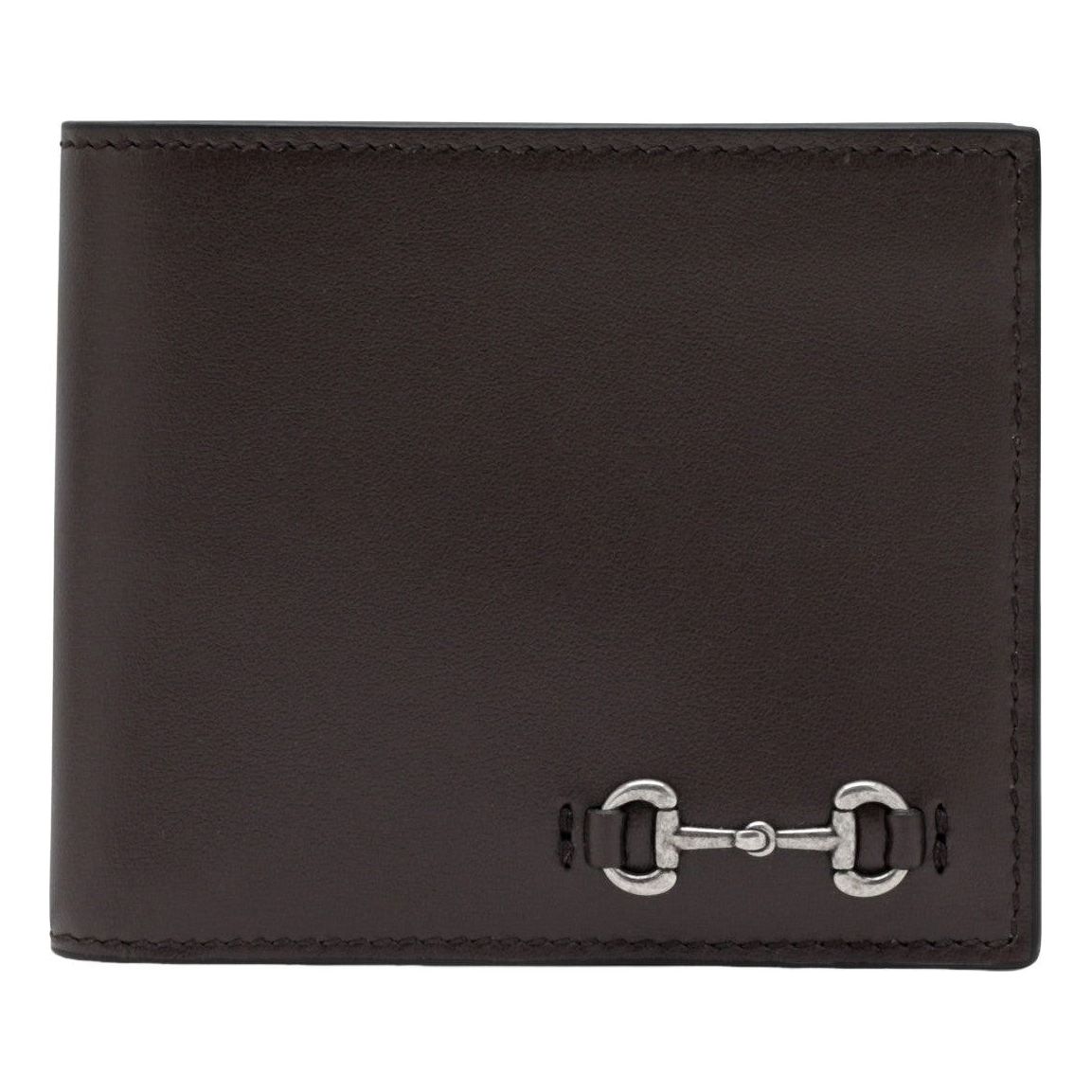 Gucci 25 Bi-Fold Wallet with Horsebit 'Brown' 846950-AAFP1-2140