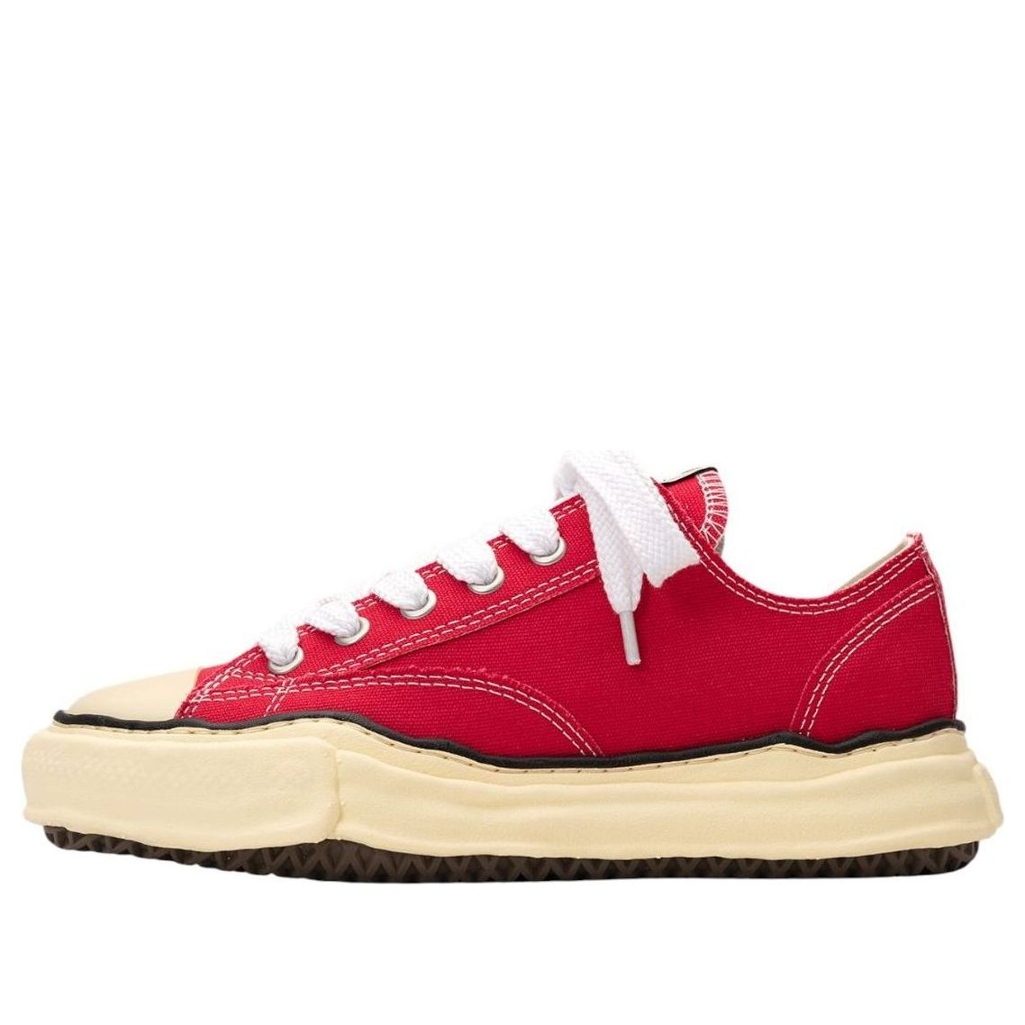 Maison MIHARA YASUHIRO Peterson OG Vintage Sole Canvas Low 'Red' A09FW733-RED