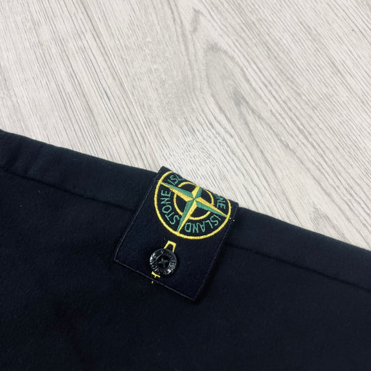 Stone Island Dyed Hoodie - Black