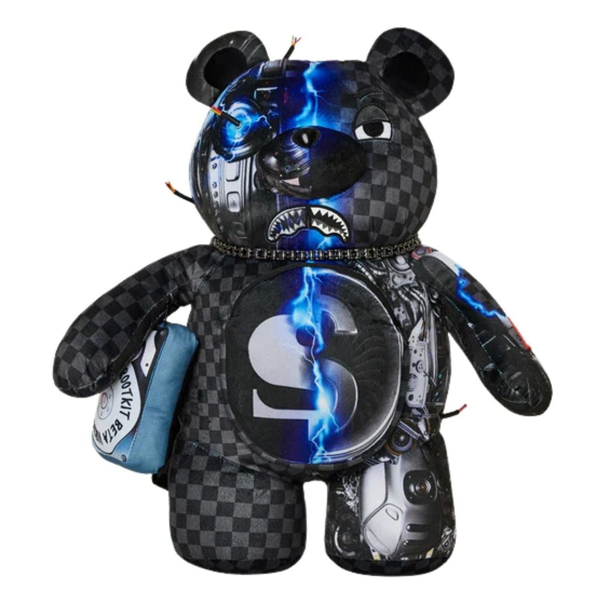 Sprayground Cyborg Roboandroid Terminator Moneybear Backpack 'Black' B6784