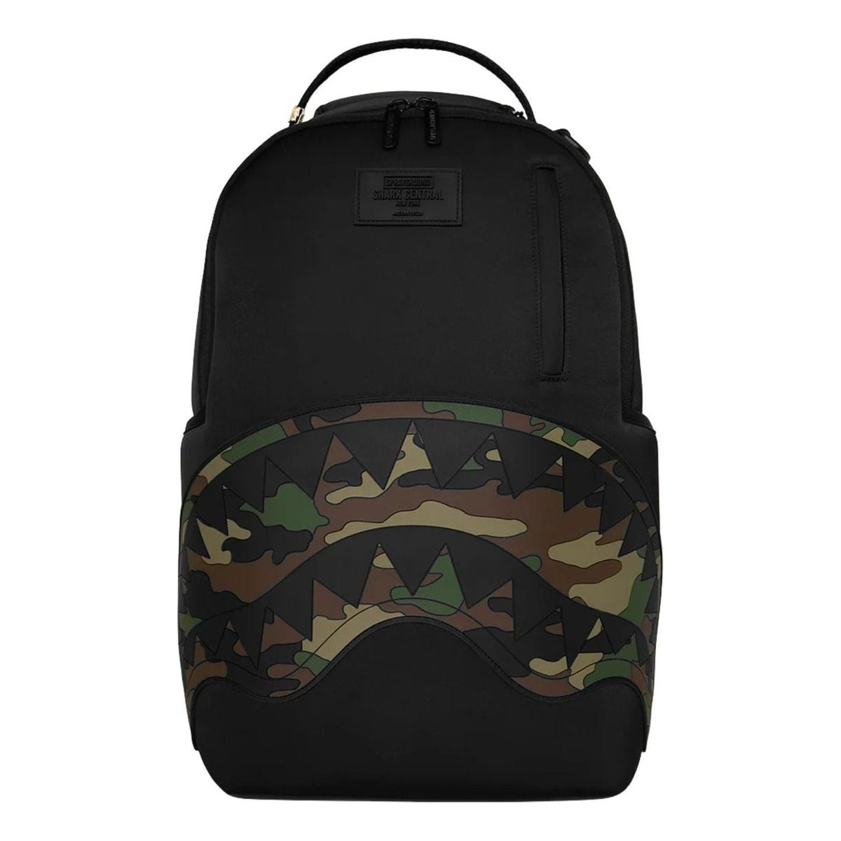 Sprayground Shark Central Ghost Mode Backpack 'Black Camo' G6842-64