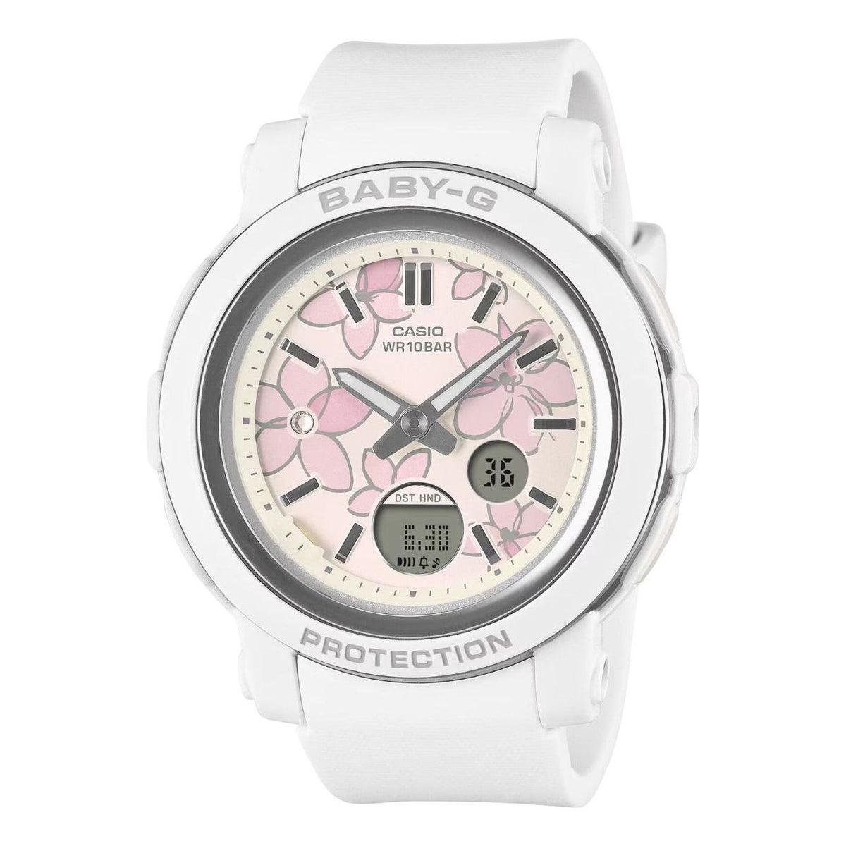 CASIO Baby-G BGA-290 Series 'White' BGA-290FL-7A
