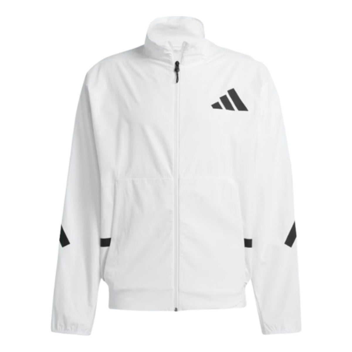 adidas Z.N.E. Sweat Track Jacket Asia Sizing 'White Black' JN9027