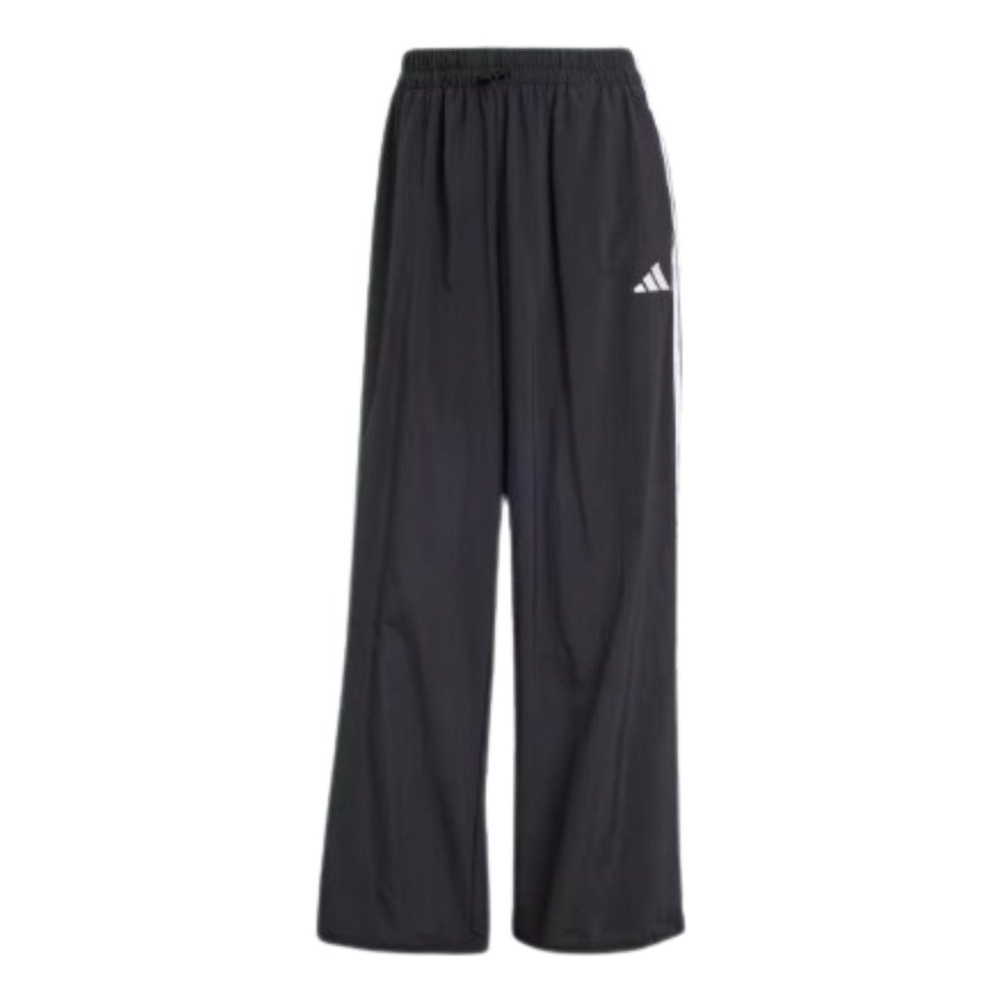(WMNS) adidas Essentials 3-Stripes Lifestyle Sweat Parachute Pants Asia Sizing 'Black White' JE1306