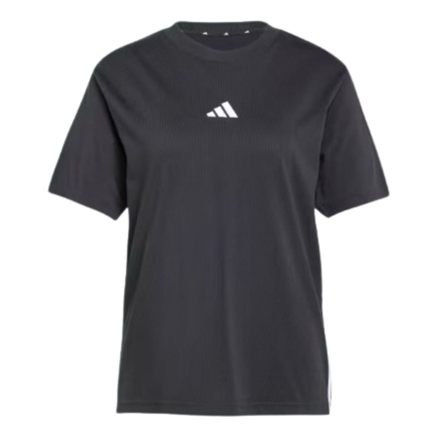 (WMNS) adidas Essentials 3-Stripes T-Shirt Asia Sizing 'Black' JD0846