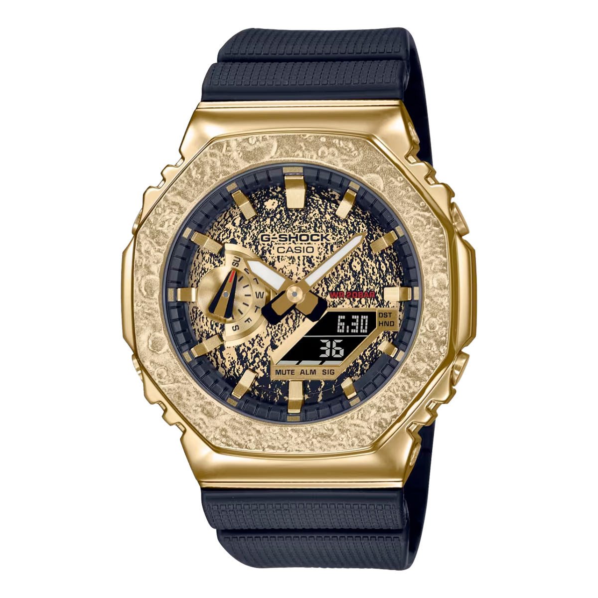 CASIO G-Shock Analog-Digital 'Black Gold' GM-2100MG-1APFM_PERSON
