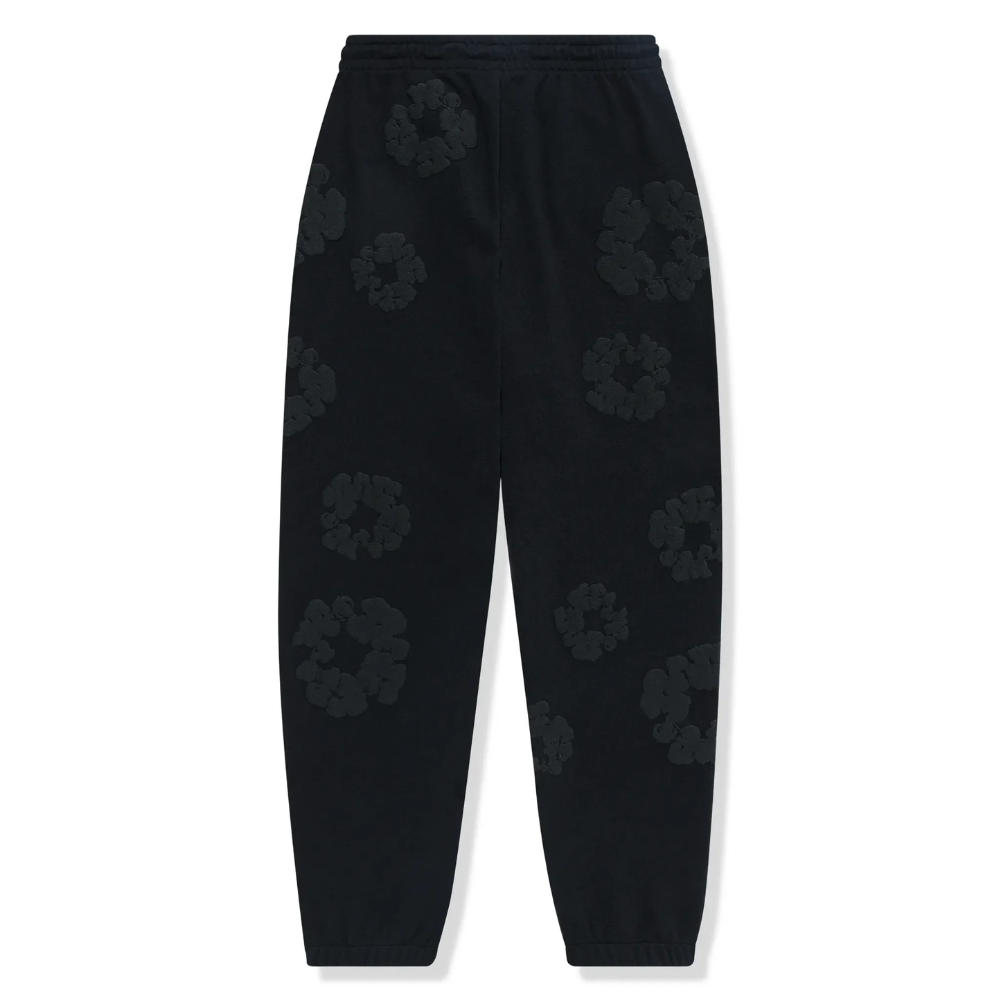 Denim Tears Cotton Wreath Sweatpants 'Black Monochrome' 5650-1SS240204CWSP-BLAC