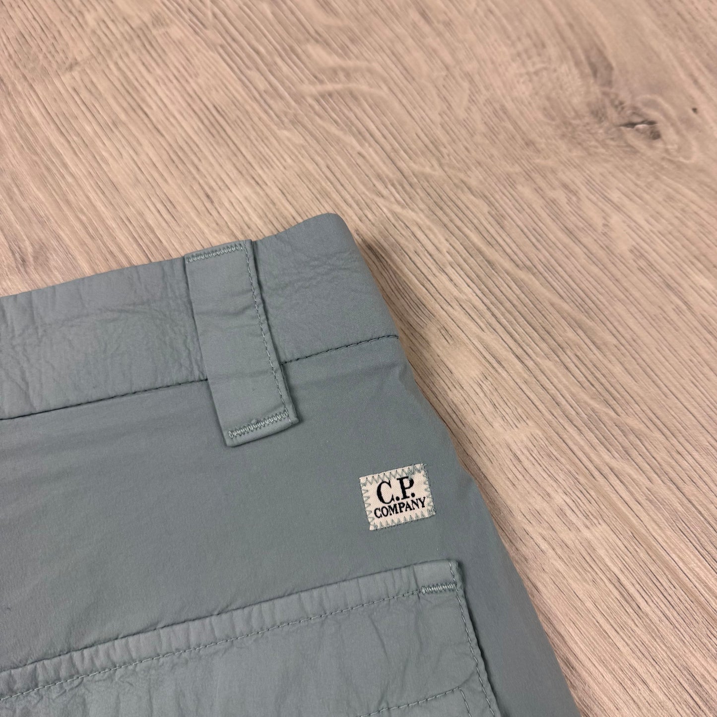 CP Company Cargo Shorts - Silver Blue