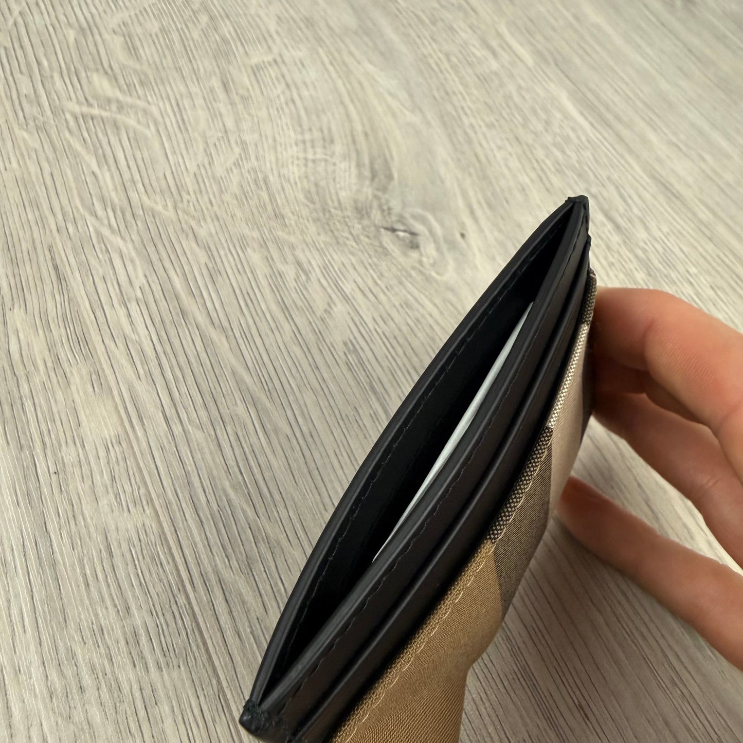 Burberry 'Sandon' Cardholder - Beige