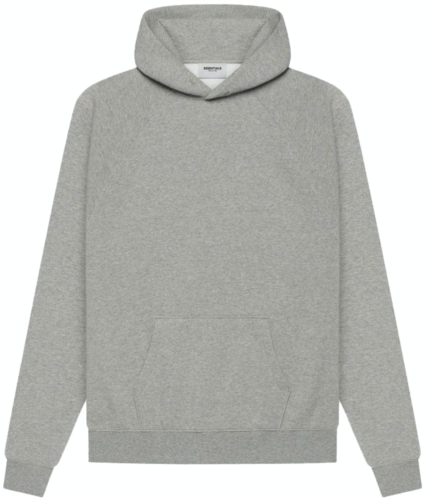 ESSENTIALS FOG HOODIE 2021 DARK HEATHER OATMEAL