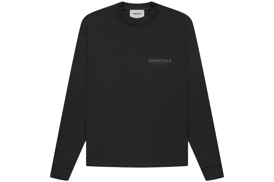 ESSENTIALS FOG CORE COLLECTION LONG SLEEVE BLACK