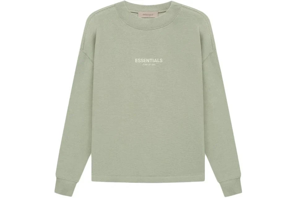 ESSENTIALS FOG RELAXED CREWNECK SEAFOAM